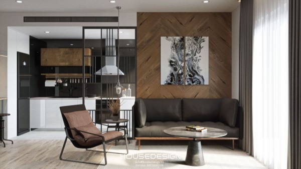 thiết kế nội thất phòng khách nhỏ - Housedesign