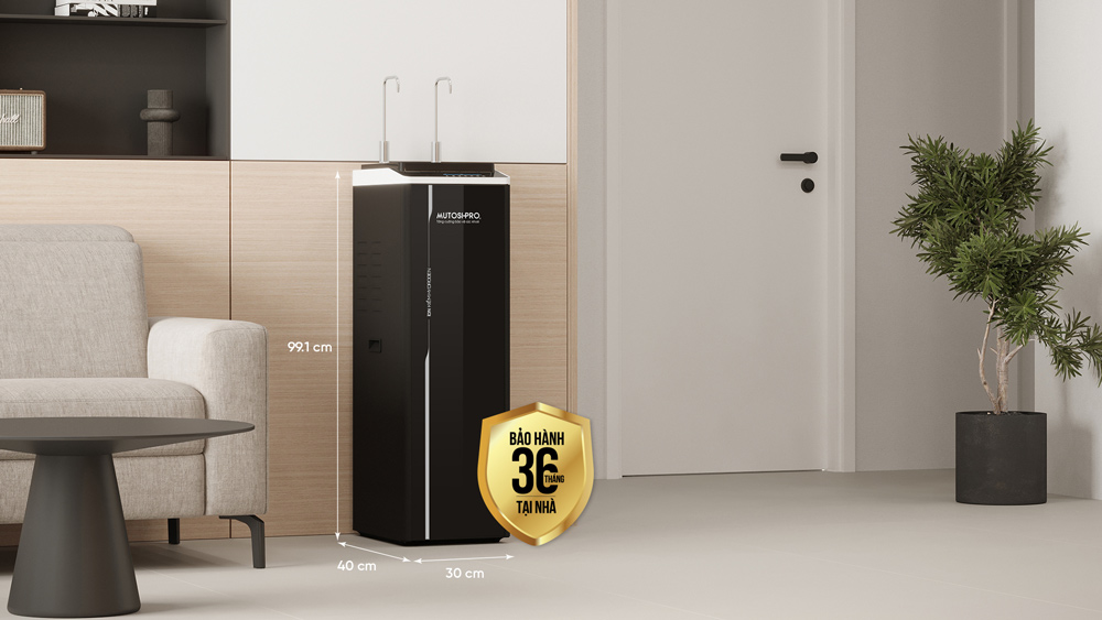 Máy lọc nước ion kiềm Mutosi không những có khả năng tạo nước kiềm vượt trội mà còn sở hữu thiết kế nhỏ gọn, thời thượng cùng nhiều tính năng thông minh